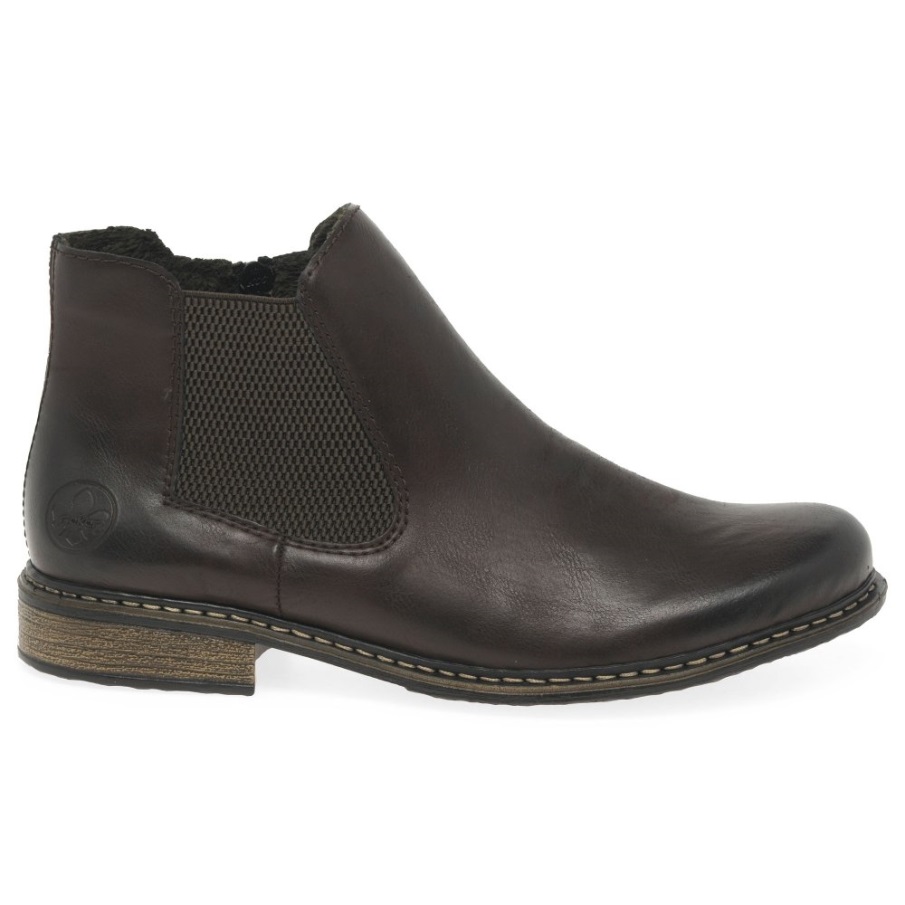 Rieker Elton Dames Chelsea Boots Bruin