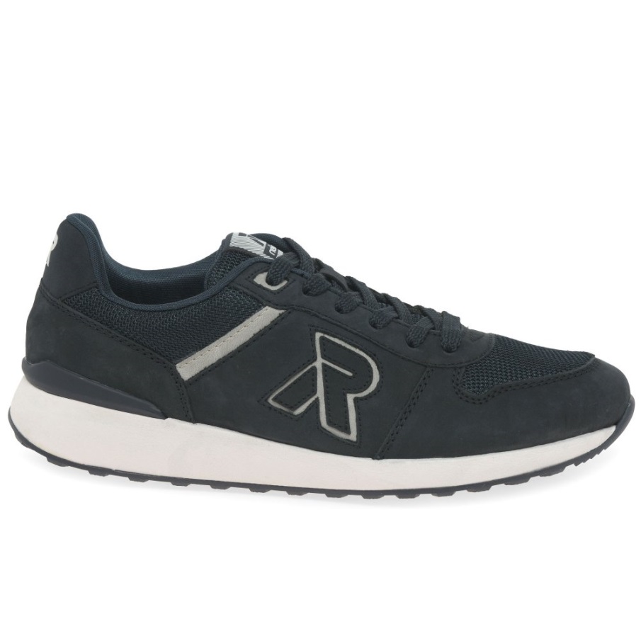 Rieker Frank Mens Trainers Navy