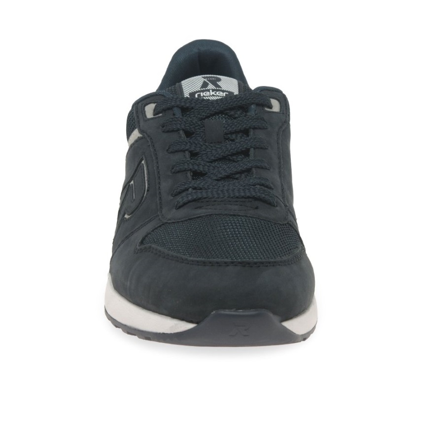 Rieker Frank Mens Trainers Navy