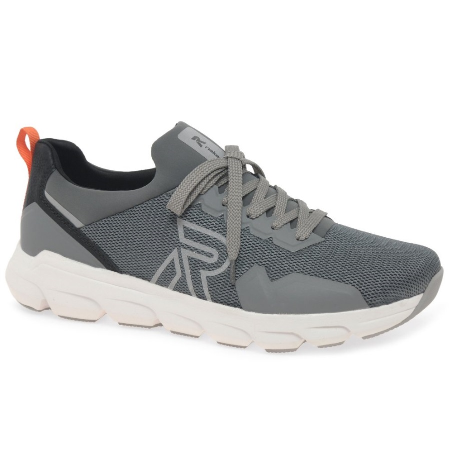Rieker Isaiah Heren Sneakers Grijs
