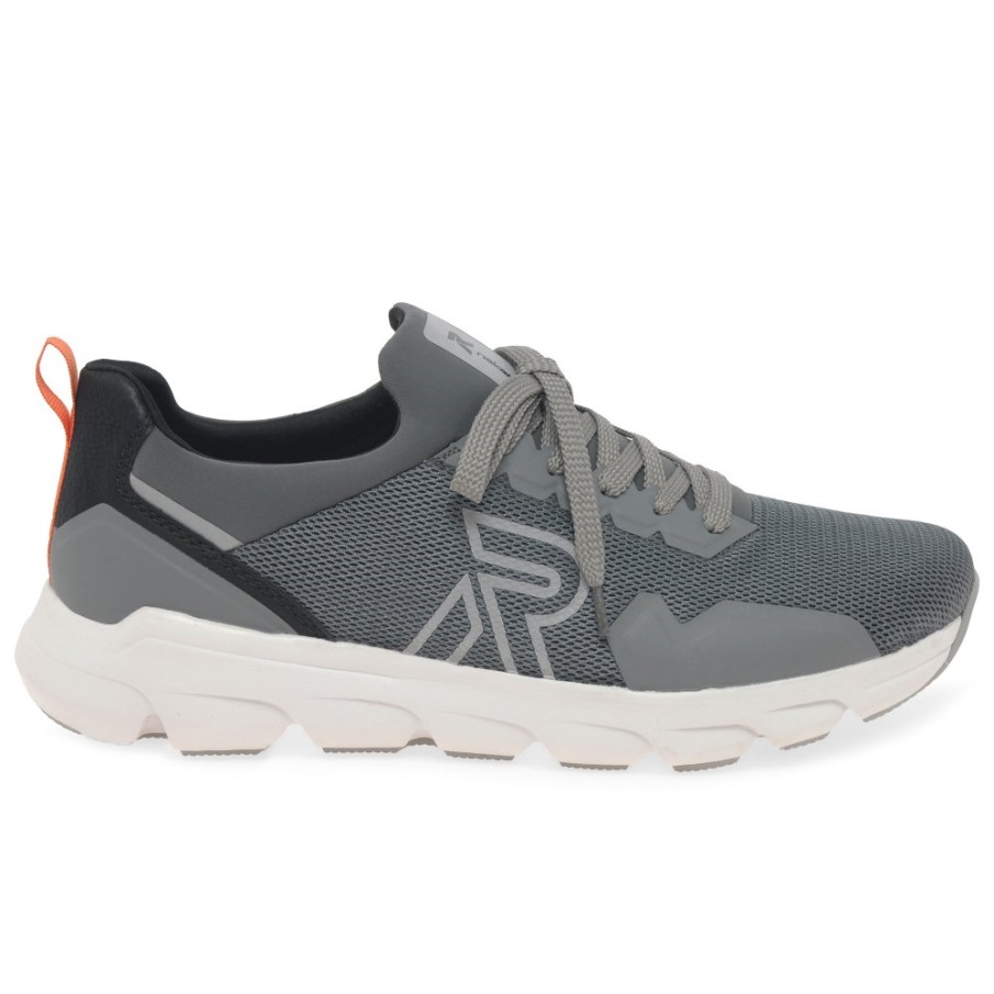 Rieker Isaiah Heren Sneakers Grijs