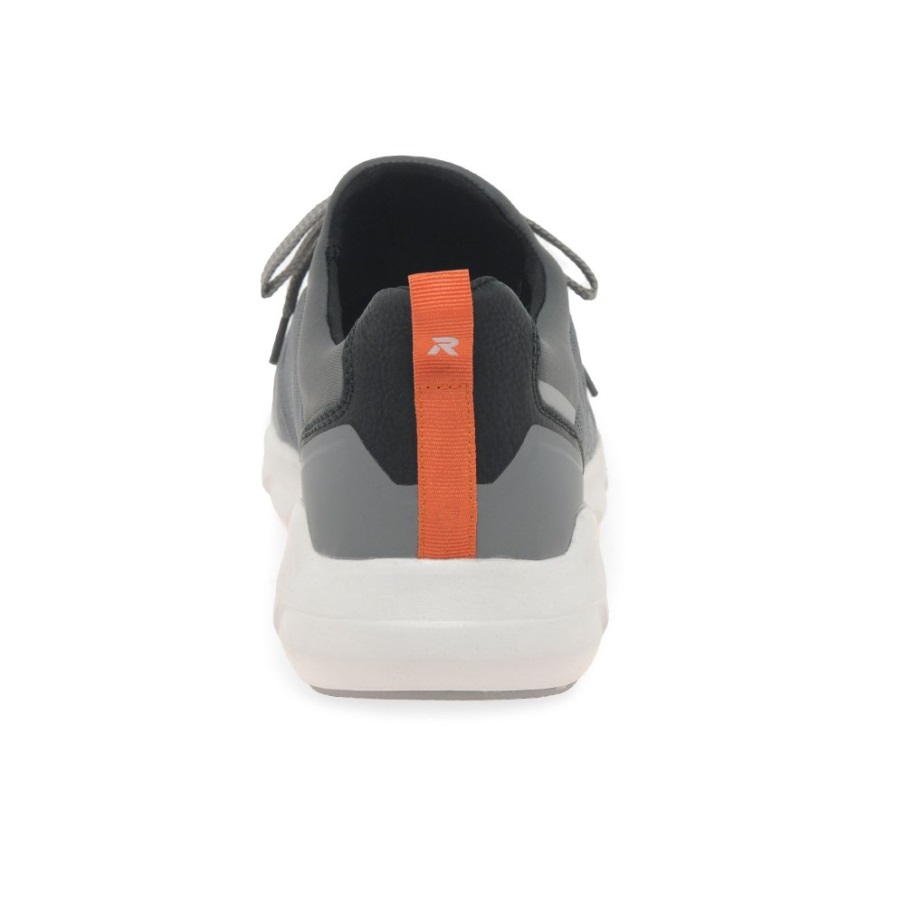 Rieker Isaiah Heren Sneakers Grijs