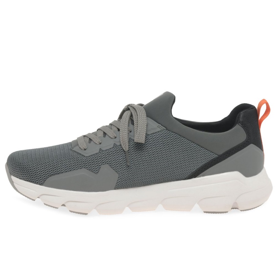 Rieker Isaiah Heren Sneakers Grijs