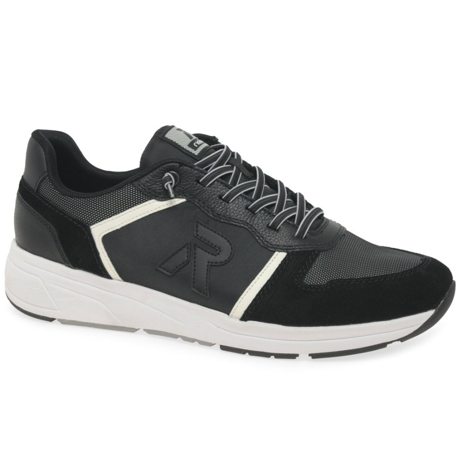 Rieker Jeffery Heren Sneakers Zwart