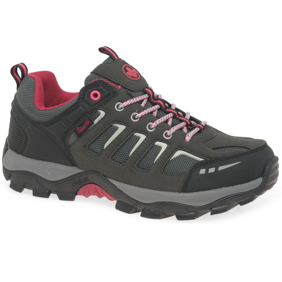 Rieker Move Dames Wandelschoenen Zwart