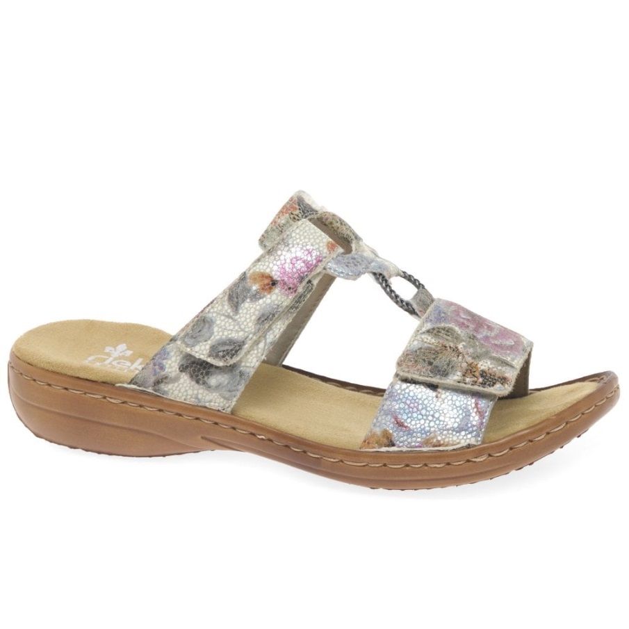 Witte Rieker Carnaval Damessandalen