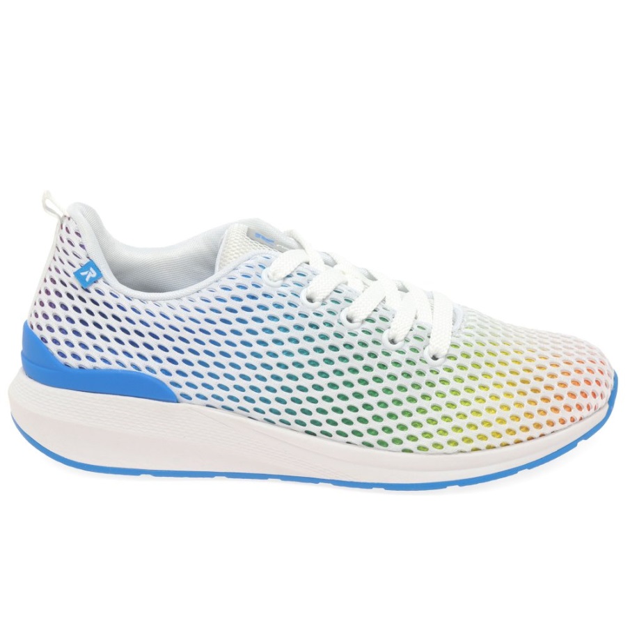Witte Rieker Izzie Damessneakers