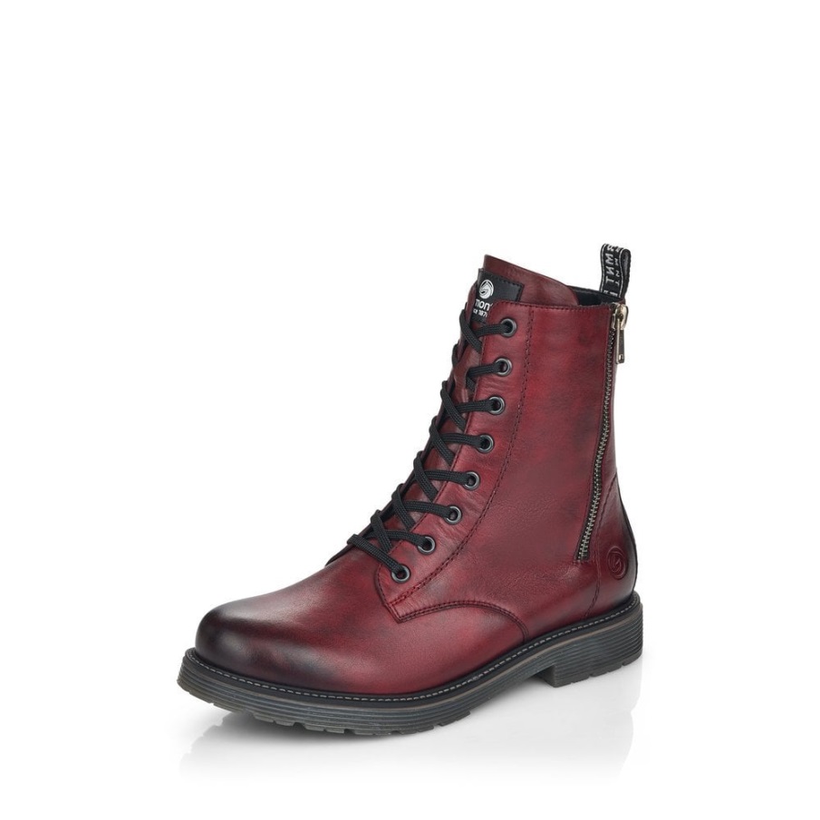 Rieker Rode Remonte D4871 Dameslaarzen