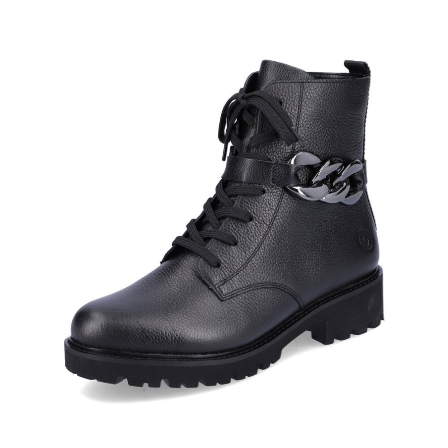 Rieker Remonte D8699 Dames Laarzen Zwart