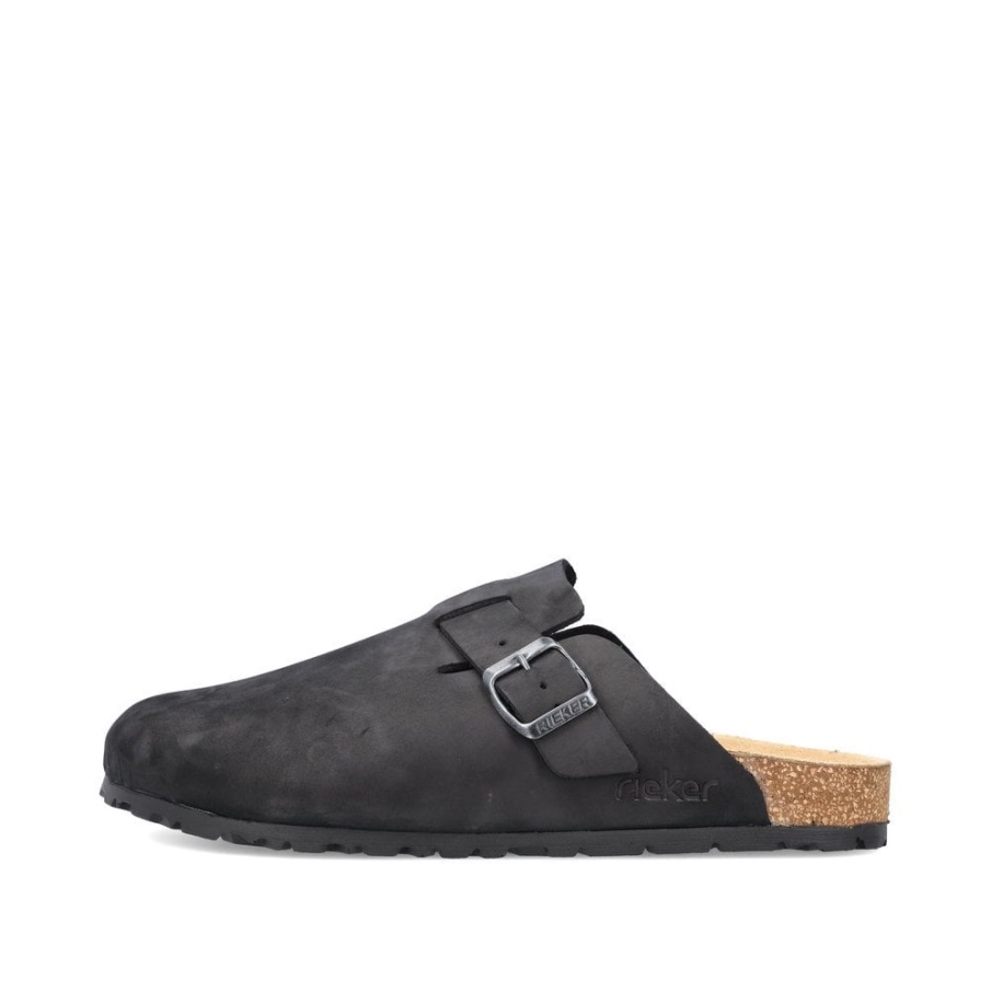 Rieker 22180 Herensandalen Zwart