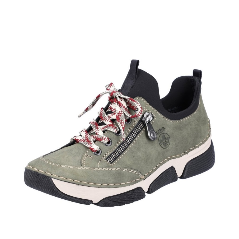 Rieker 45973 Damesschoenen Groen