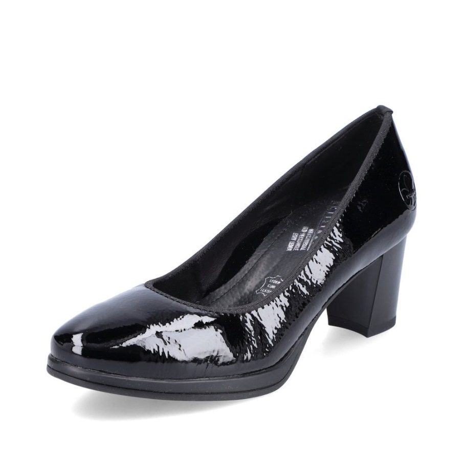 Rieker 49560 Damesschoenen Zwart
