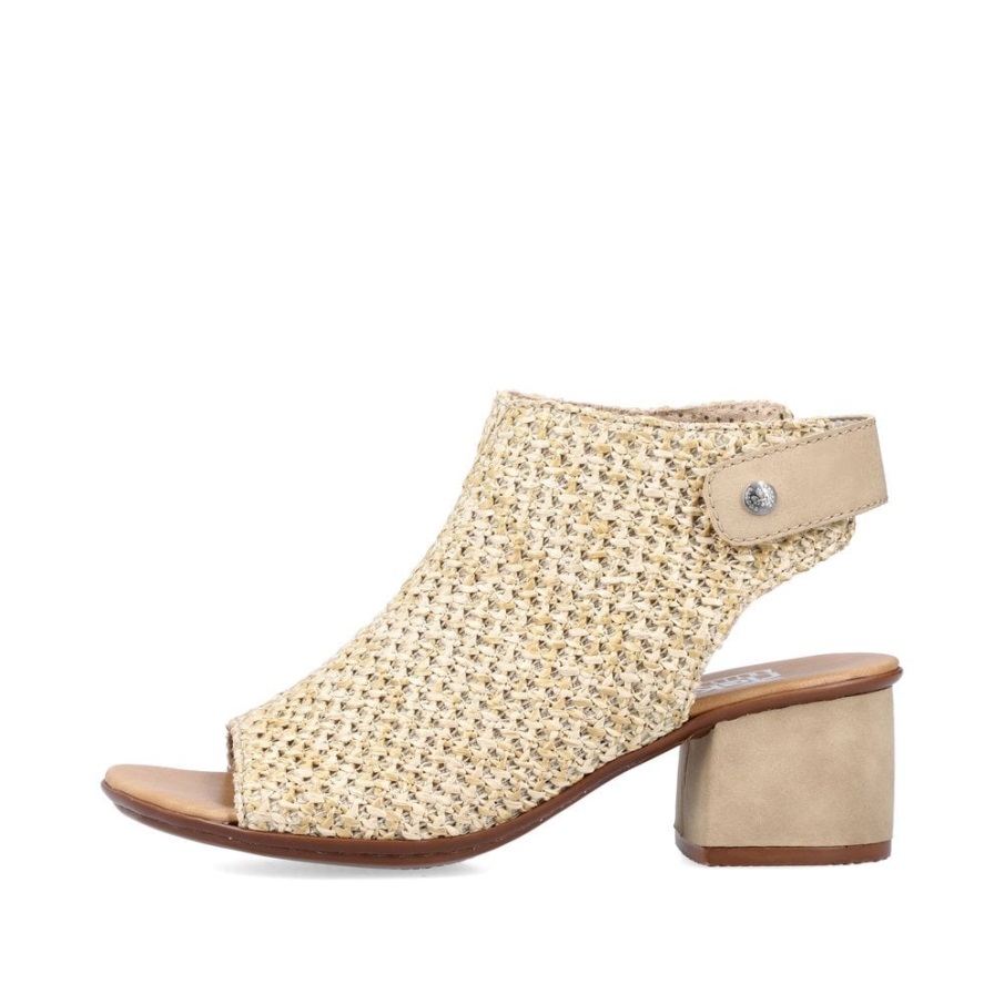 Rieker 64670 Damessandalen Beige