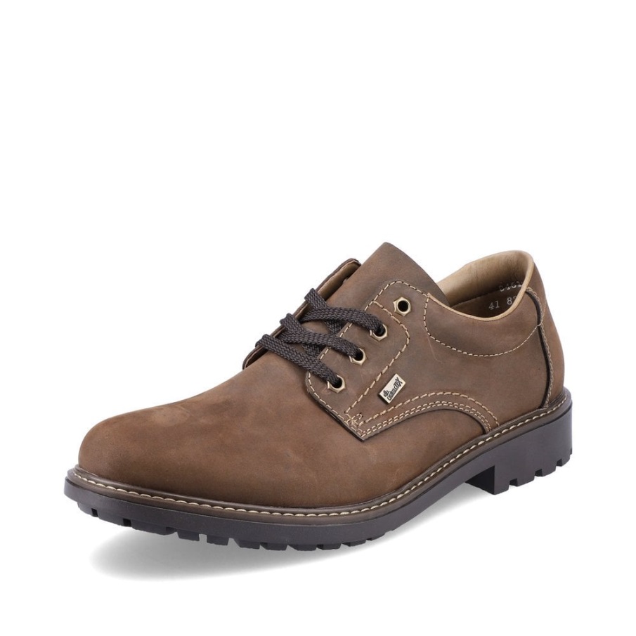 Rieker B4610 Men's Shoes Brown