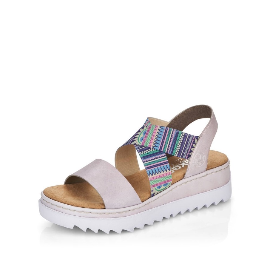 Rose Rieker V44G8 Women Sandals