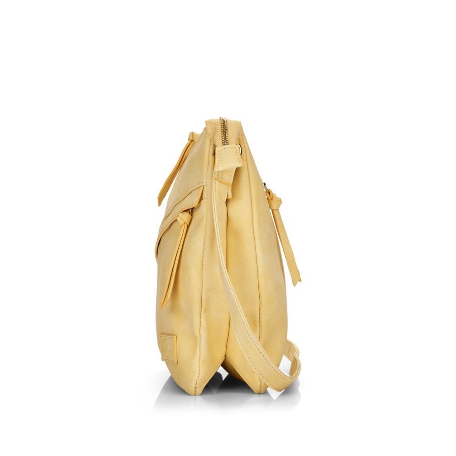 Rieker Gele Remonte Q0702-69 Dames Gele Handtas