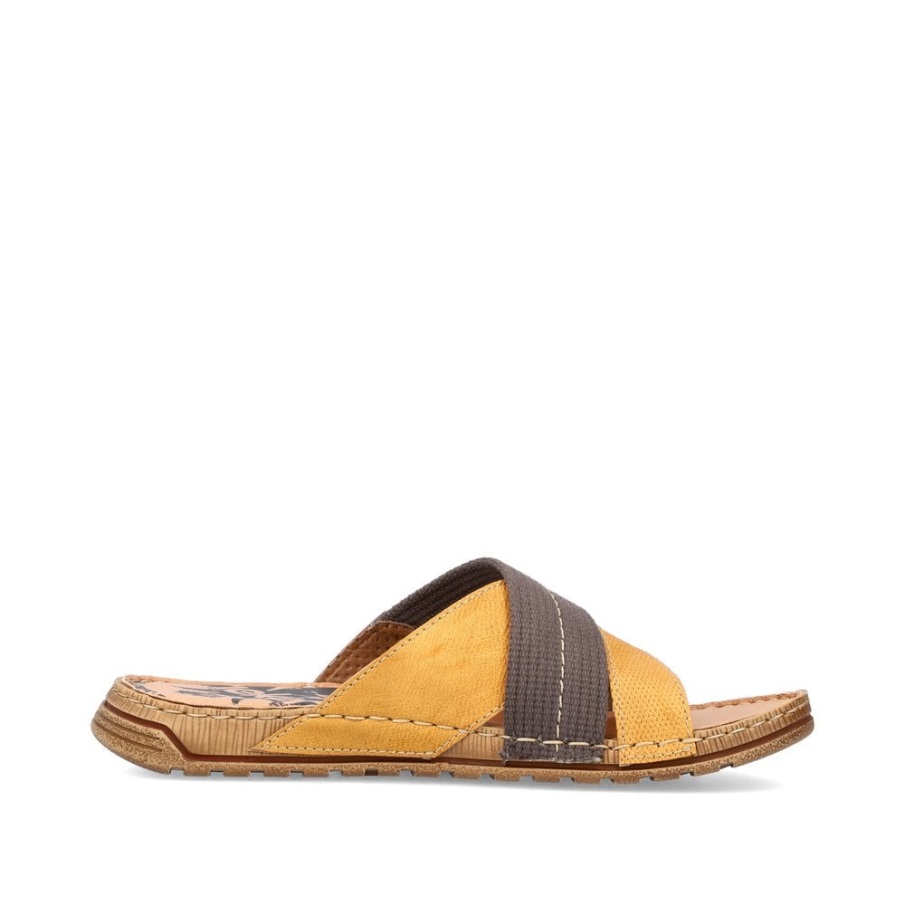 Gele Rieker 21995 Herensandalen
