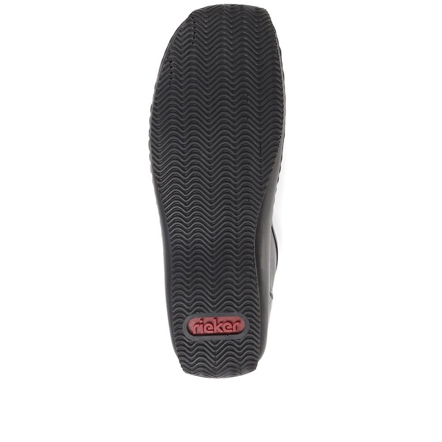 Rieker Zwarte Pennyloafers