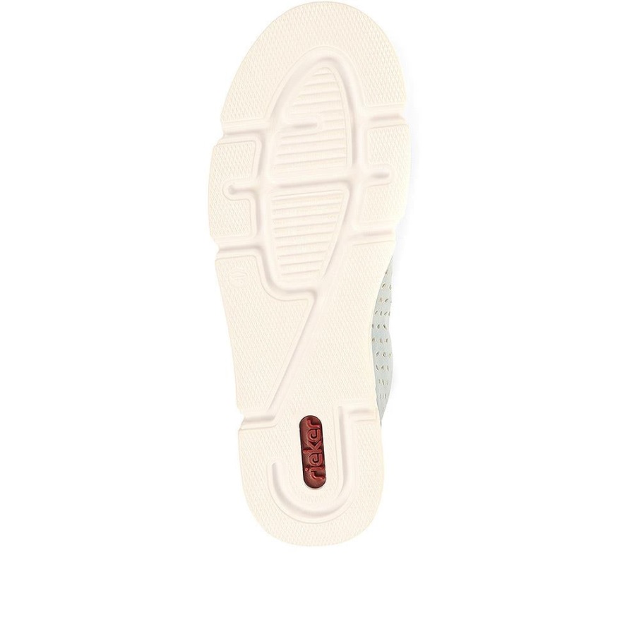Rieker Blauwe Ademende Zomersneakers