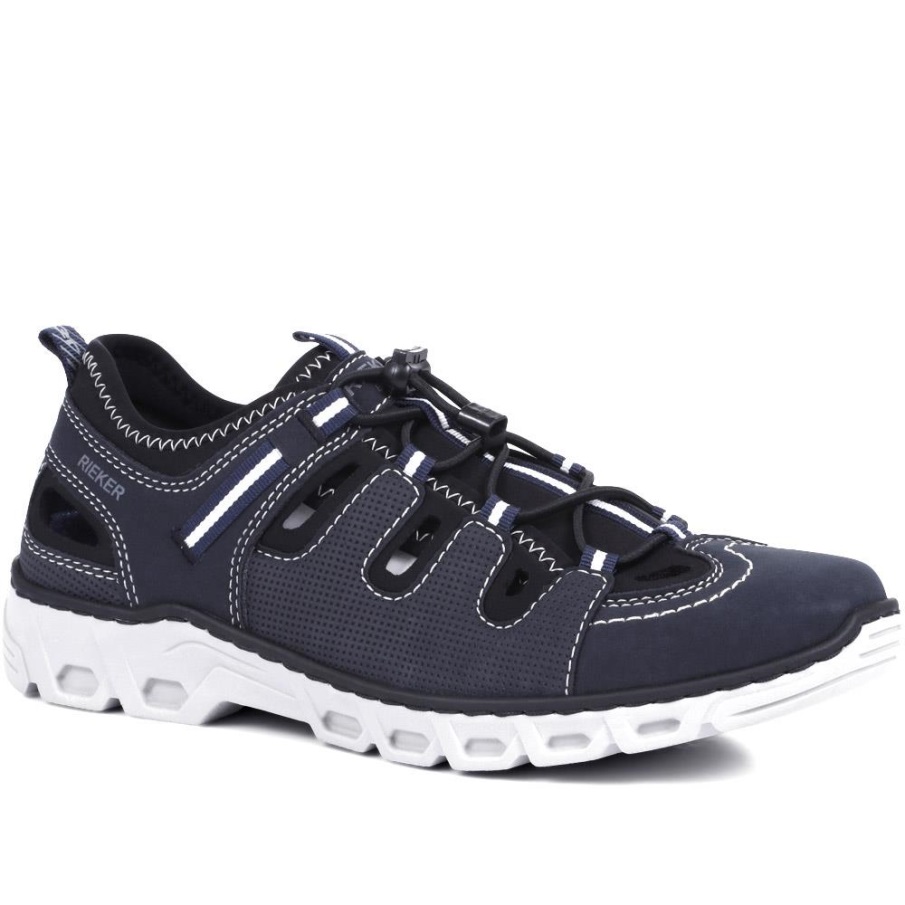 Rieker Casual Instapsneakers Marineblauw