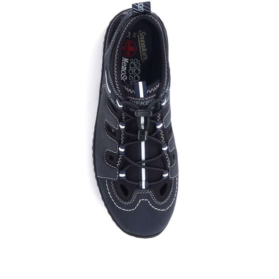 Rieker Casual Instapsneakers Marineblauw
