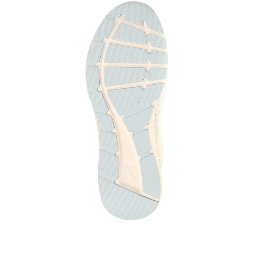 Rieker Lichtgewicht Sneakers Met Veters Blauw