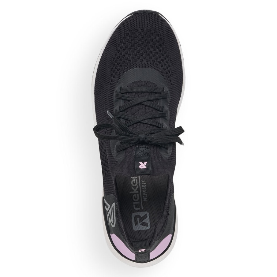 Rieker 40104 Athina Zwart