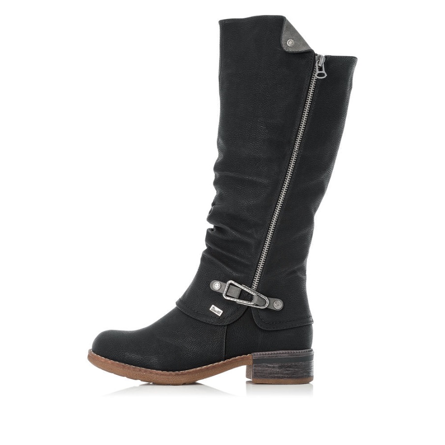 Rieker 94652 Fabrizia Schwarz