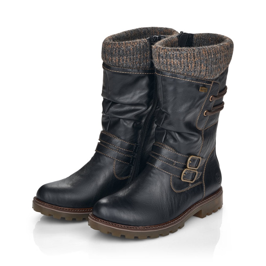 Rieker Zwart D8478 Samira