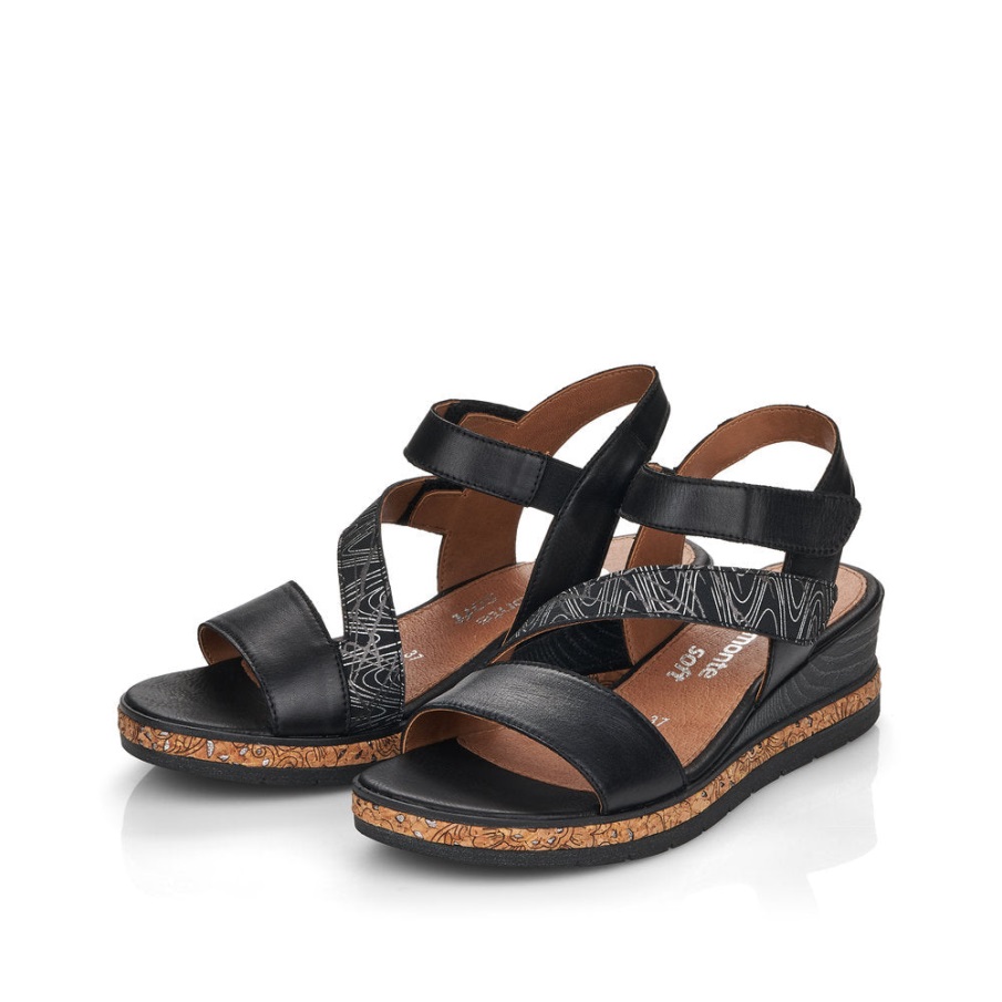 Rieker D3054 Jerilyn Zwart