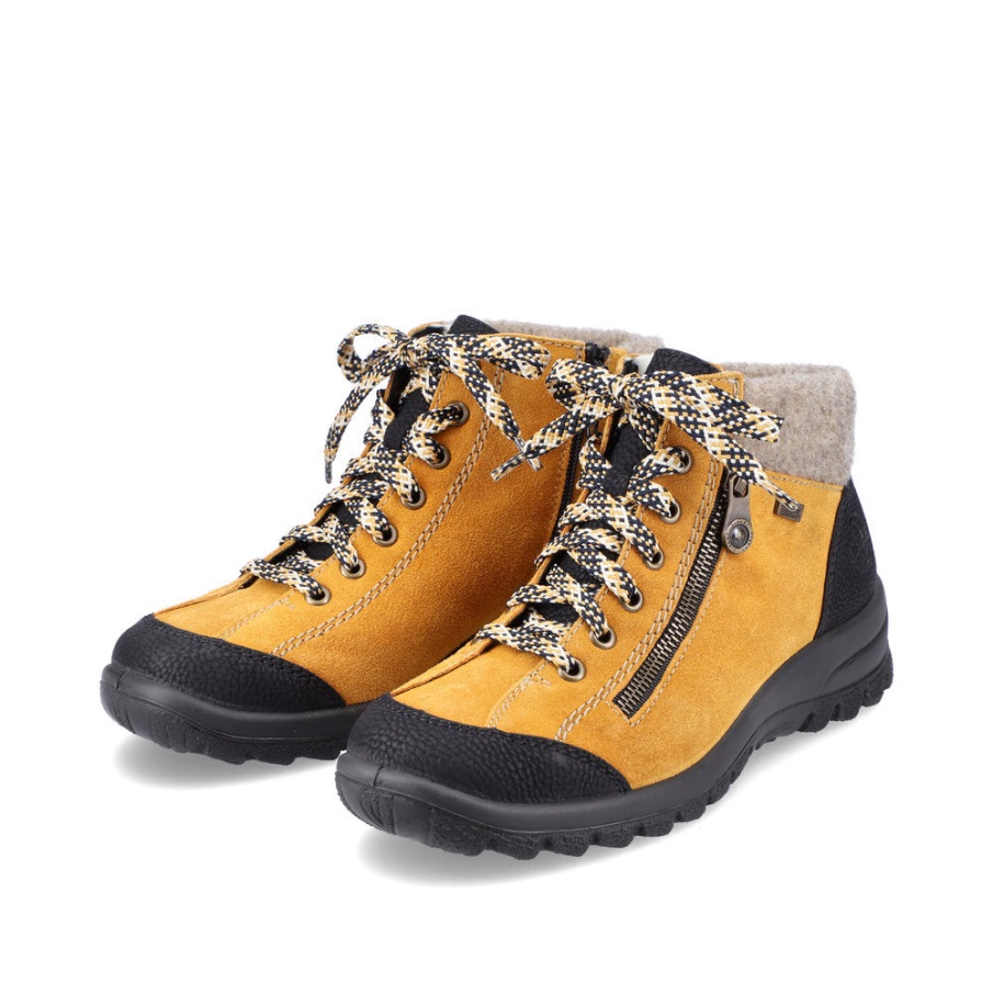 Rieker L7132 Eiken Geel