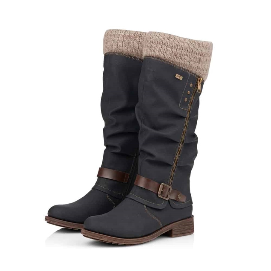 Rieker Remonte |d8076-02 Zwart