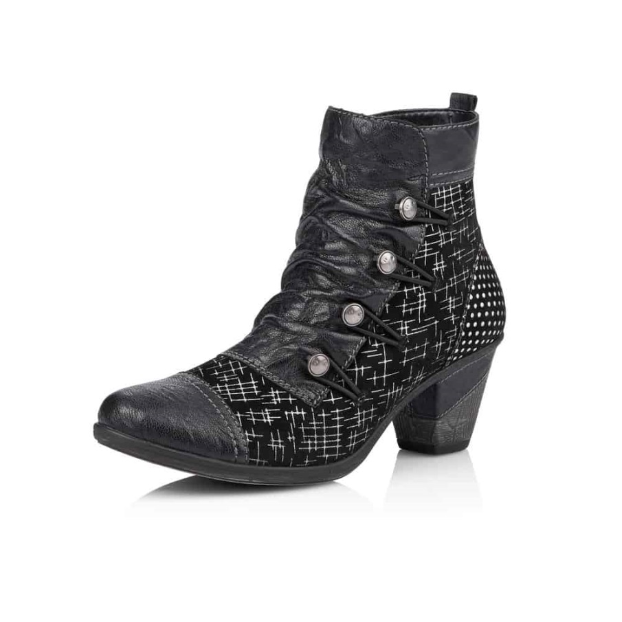 Rieker Remonte |d8792-02 Zwart